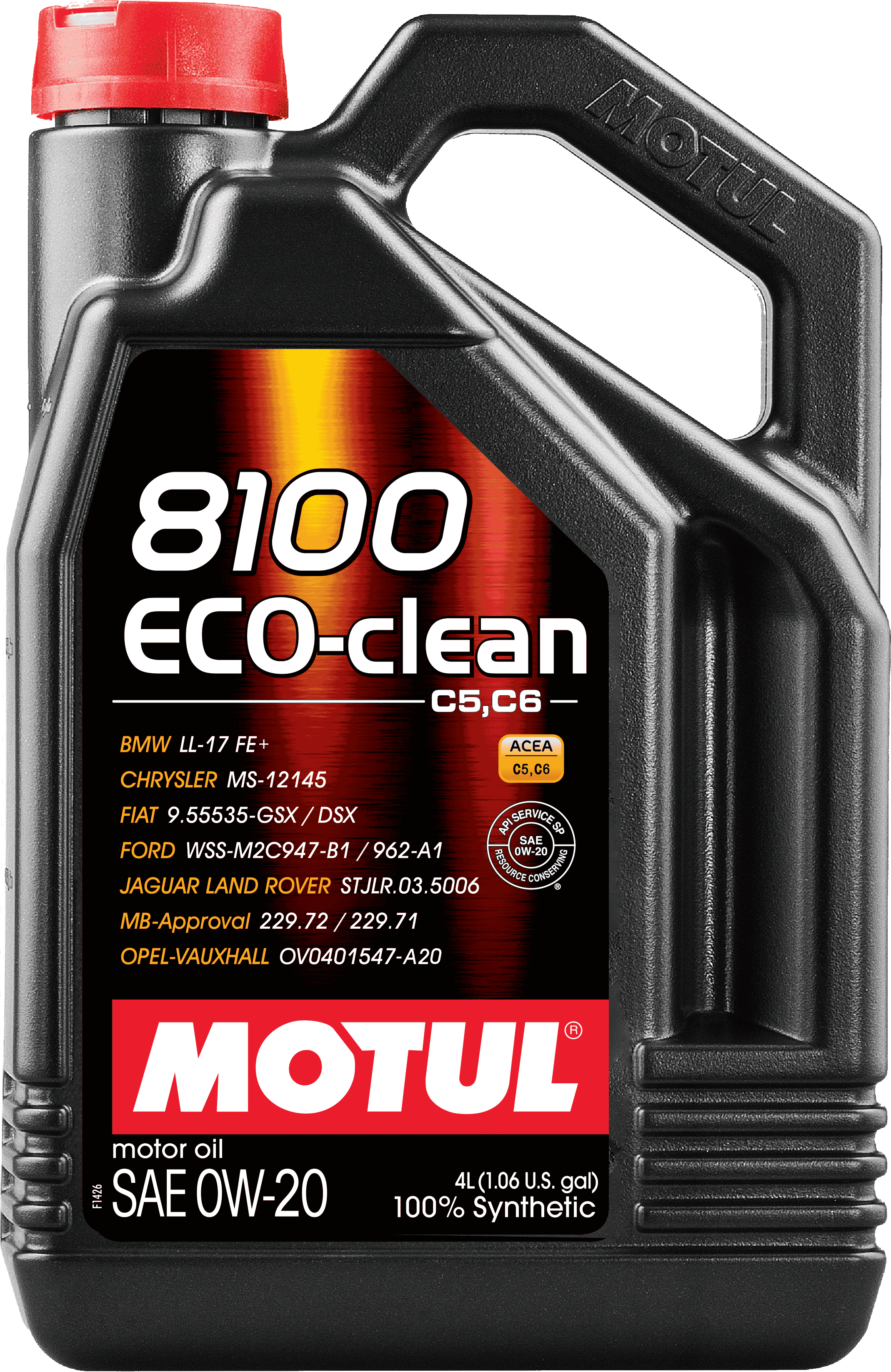 8100 Eco-clean 0W20_4L (6) Motul 8100 eco clean 0w20 4l 6